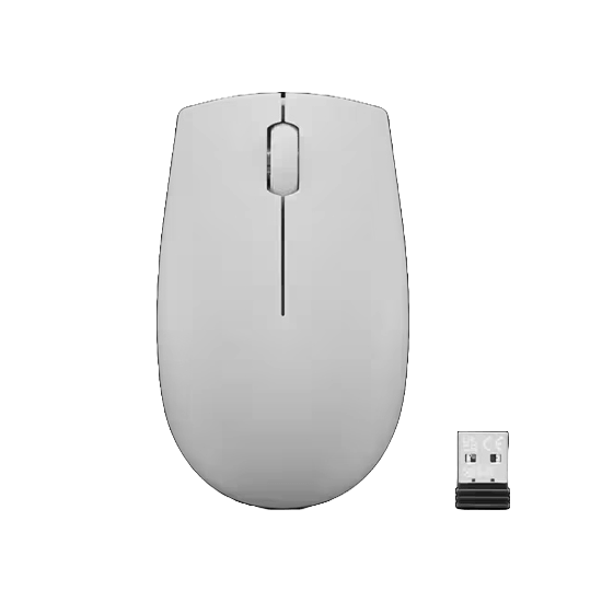 Lenovo 300 Wireless Compact Mouse Arctic Grey