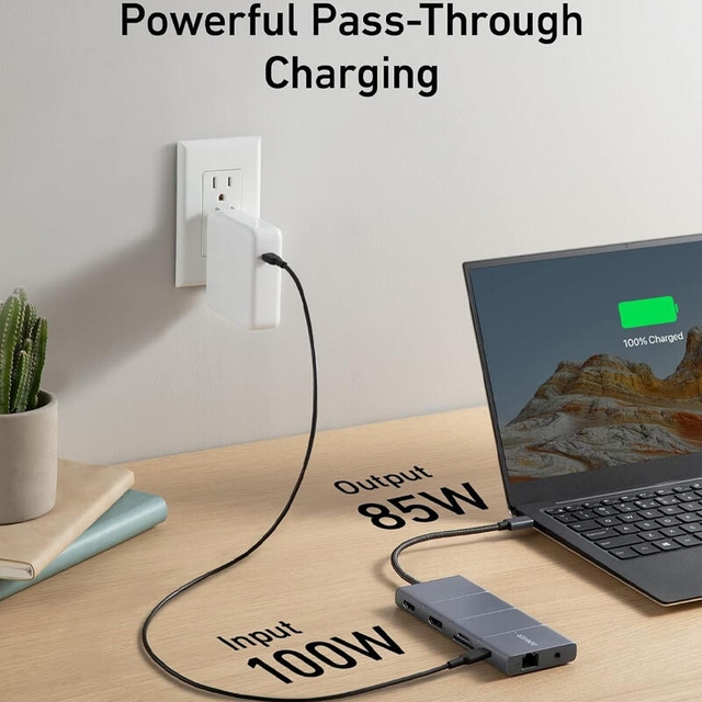 Anker 565 USB-C Hub 11in1 A83880A1 Gray