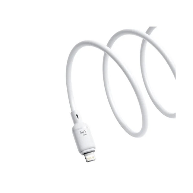 Baseus Silky Series Fast Charging Cable Type-C to iP 20W 2m P10377700213-01 Moon White
