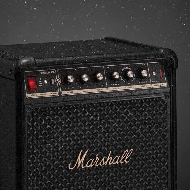 Marshall Bromley 450 Party Speaker Back/Brass