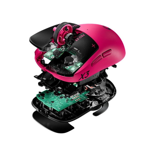 Logitech Gaming Mouse PRO X3 SUPERSTRIKE L910-007827 Pink