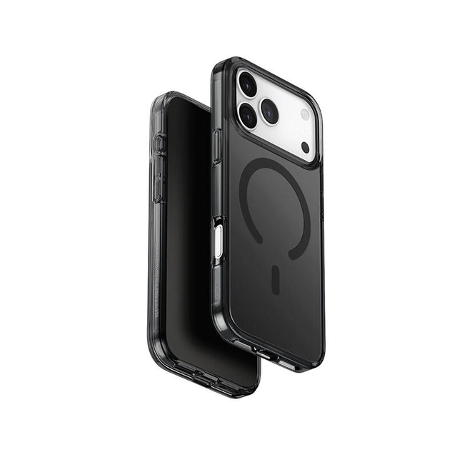Uniq Hybrid Magclick Charging Clario Apple iPhone 17 Pro Max Smoke