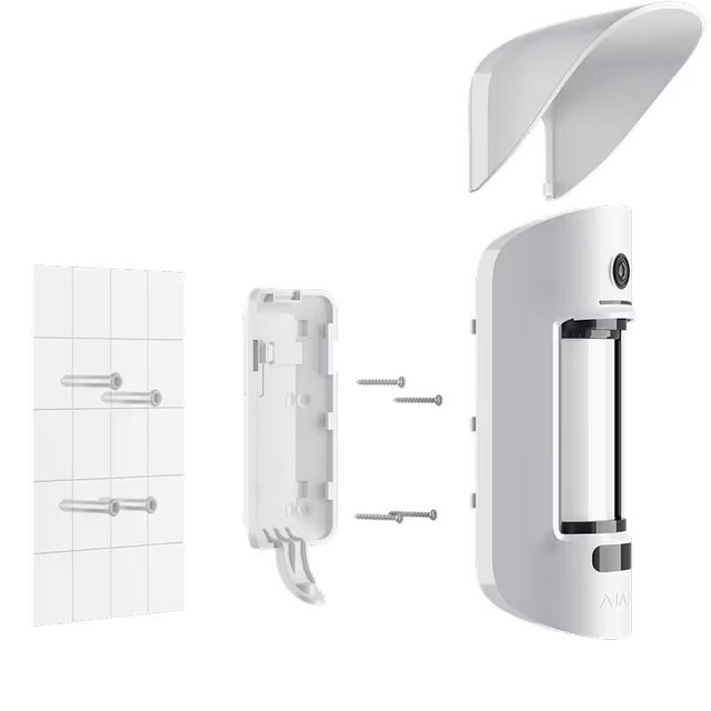 Ajax MotionCam Outdoor White