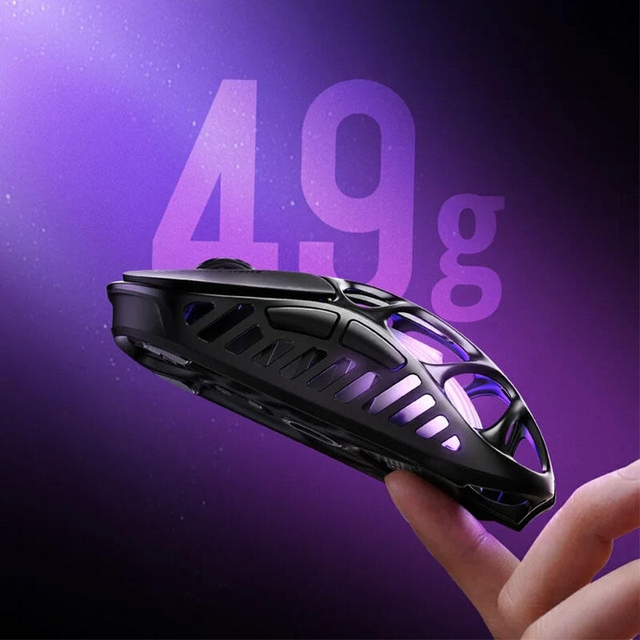 GravaStar Gaming Mouse Mercury X Wireless Galaxy Black