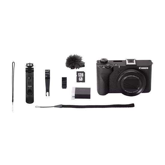 Canon PowerShot V1 Premium Vlogger Kit Black