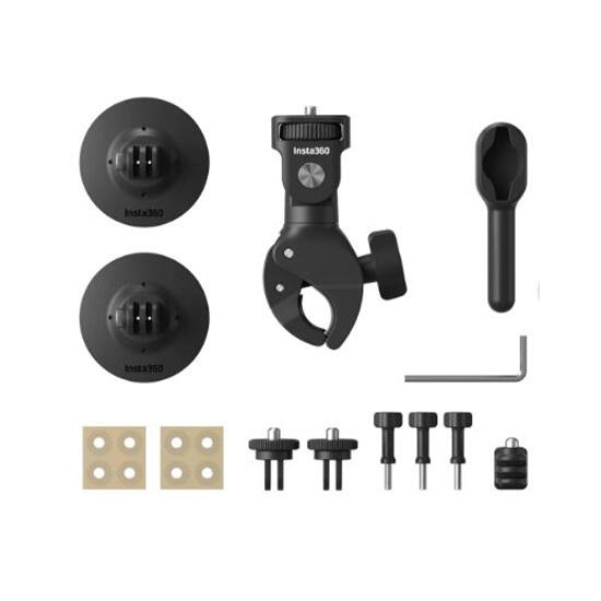 Insta360 Motorcycle Accessories Bundle Black