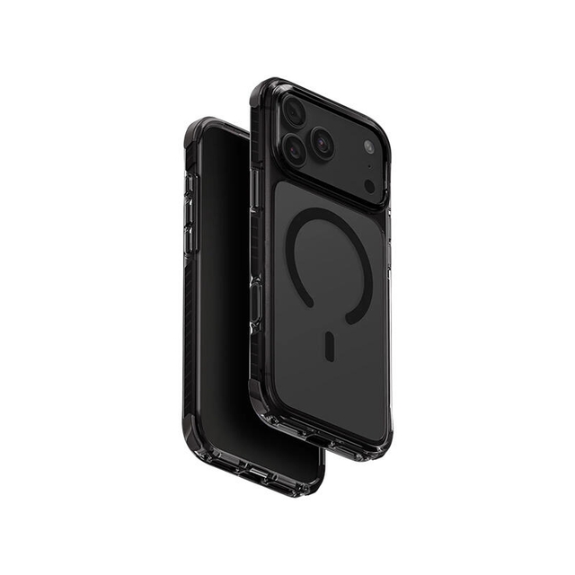 Uniq Hybrid Magclick Charging Combat Apple iPhone 18 Pro Max Carbon Black