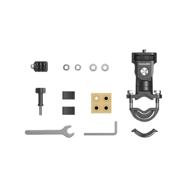 Insta360 Motorcycle U-Bolt Mount Black
