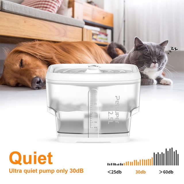 Petsuper Smart Pet Drinking Fountain PW03 White