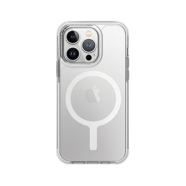 Uniq Hybrid Magclick Charging Combat Iphone 15 Pro Max White