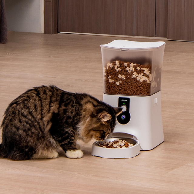 Petsuper Smart Pet Feeder PF01-2 White