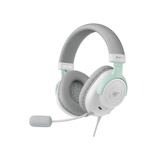 Havit H2230E Gaming Headset White/Cyan
