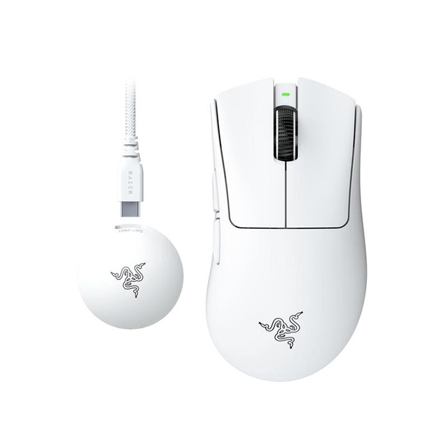 Razer Gaming Mouse DeathAdder V4 Pro RZ01-05330200-R3G1 White