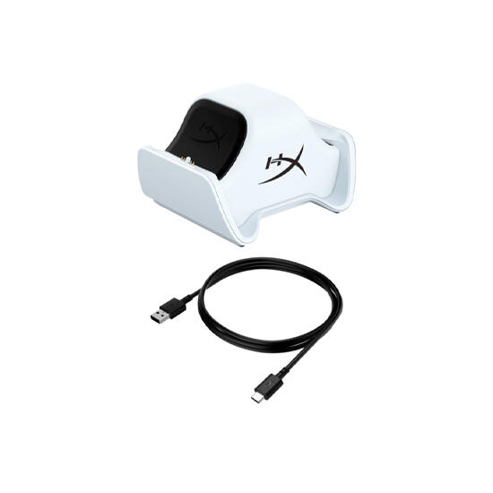 HyperX ChargePlay Duo Controller Charging Station for PS5 51P68AA White