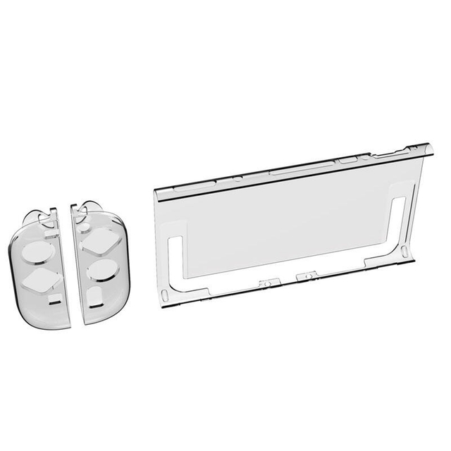 DOBE Switch 2 Transparent PC Console Case TPU Joy-Con Covers TNS-51111