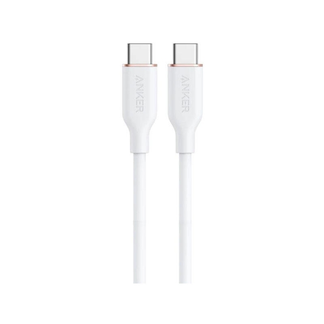 Anker PowerLine III Flow USB-C to USB-C Cable A8552H21 White