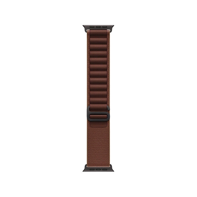 Apple Watch Ultra 4 GPS 49mm Black Titanium Case with Burgundy Alpine Loop