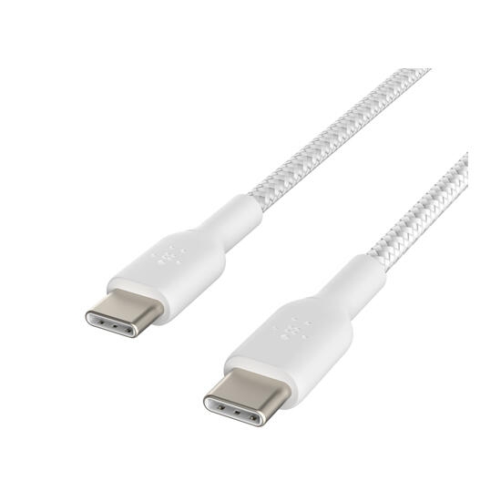 Belkin Braided C-C 2.0 1M CAB004BT1MWH White