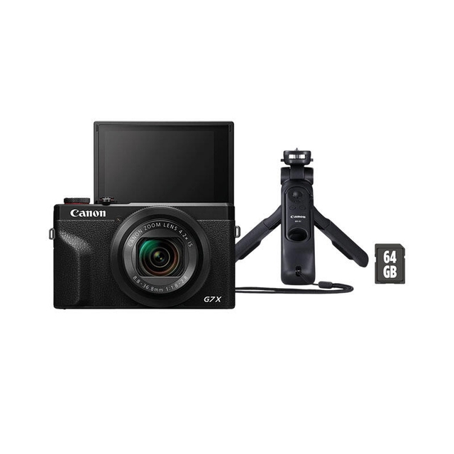 Canon PowerShot G7 X Mark III Vlogger Kit 3637C029AB Black