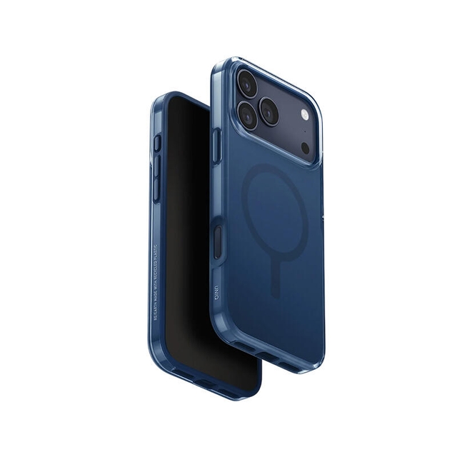 Uniq Hybrid Magclick Charging Clario Apple iPhone 17 Pro Max Royal Blue