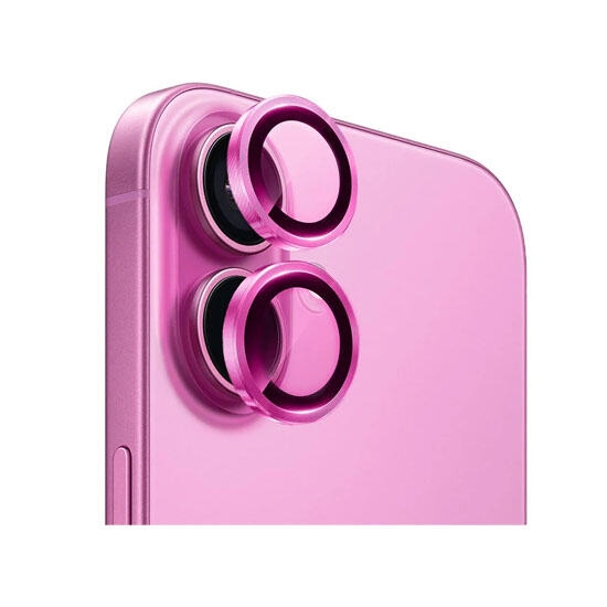 Glass Pro+ Eagle Eye Camera Pro For Apple iphone 16/16 plus Pink