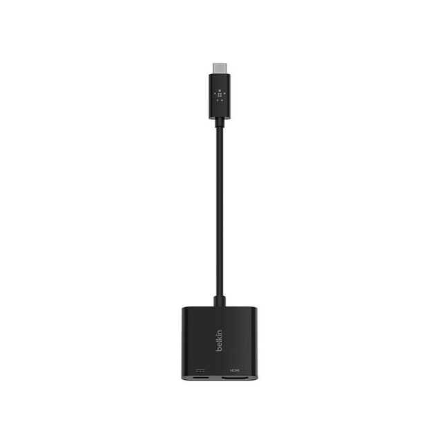 Belkin USB-C to HDMI adapter with up to 60W of Power Delivery AVC002btBK Black