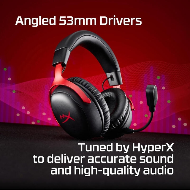 HyperX Gaming Headset Cloud 3 S A59Z0AA Black/Red