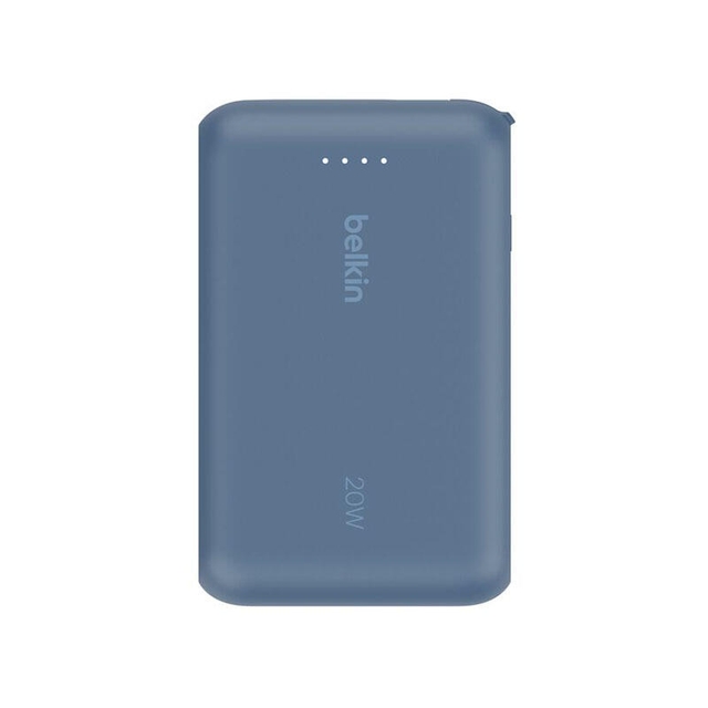 Belkin Power Bank 10000mAh With Integrated Cable BPB021HQBL Blue
