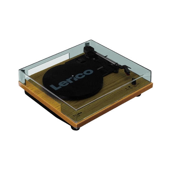 Lenco LS-10 turntable with built-in speakers Wood