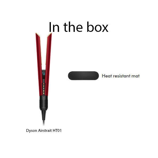 Dyson Airstrait HT01 w/o Gift Box Red/Gold