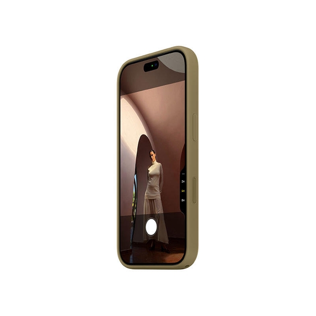 Apple iPhone 18 Pro Silicone Case with MagSafe MK8V4ZM/A Olive