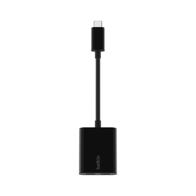 Belkin USB-C Audio Charge Adapter Black