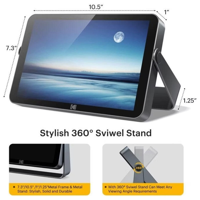Kodak Digital Photo Frame 10 Inch RWF-109H Grey