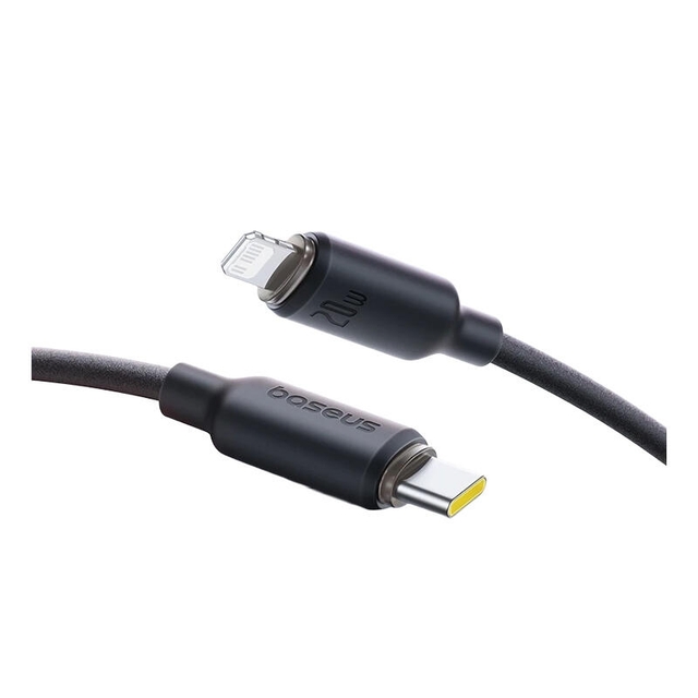 Baseus Foamed Silicone Fast Charging Data Cable USB-C to Lightning 20W 2m E0426A04 Cosmic Black