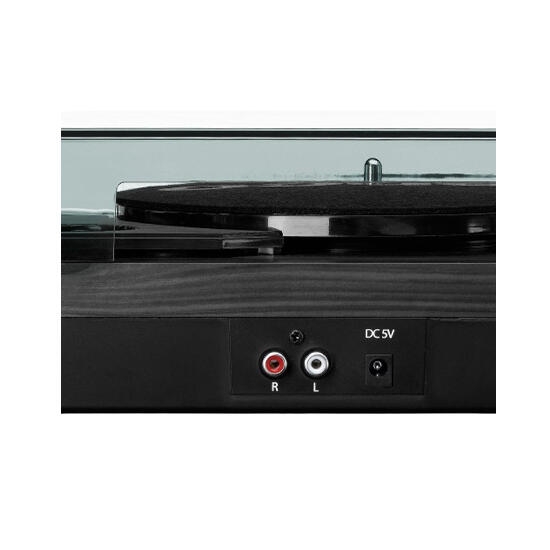 Lenco LS-10 turntable with built-in speakers Black