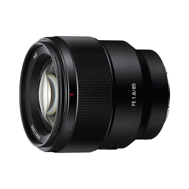 Sony FE 85mm f/1.8 Lens Black