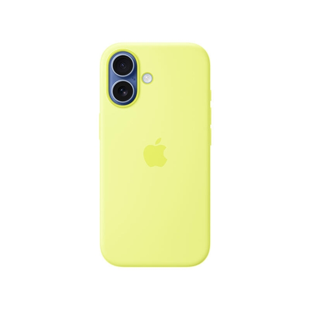 Apple iPhone 17 Silicone Case with MagSafe MGEV4ZM/A Neon Yellow