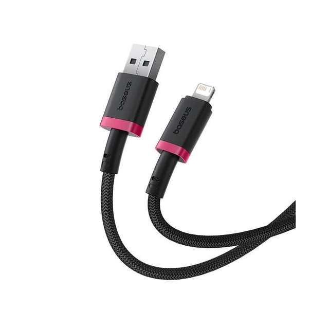 Baseus Dura Series Fast Charging Cable USB to Lightning 2.4A 1m P10377801U01-01 Red/Black