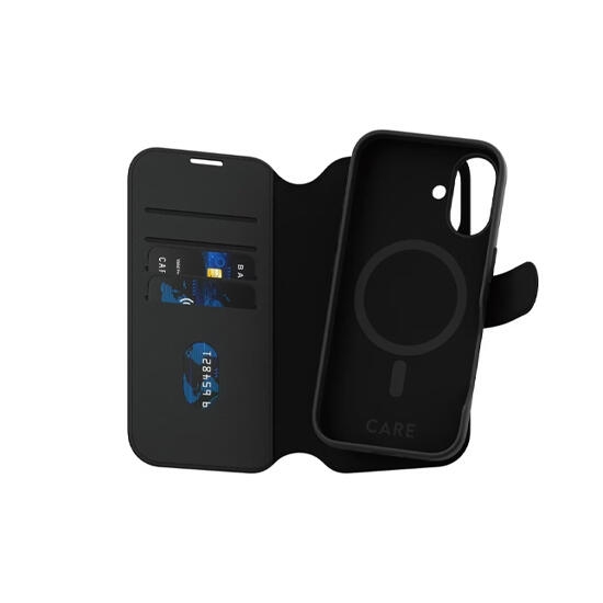 CARE by PanzerGlass Case Tango Two-in-One with Qi  iPhone 16 1329 Black