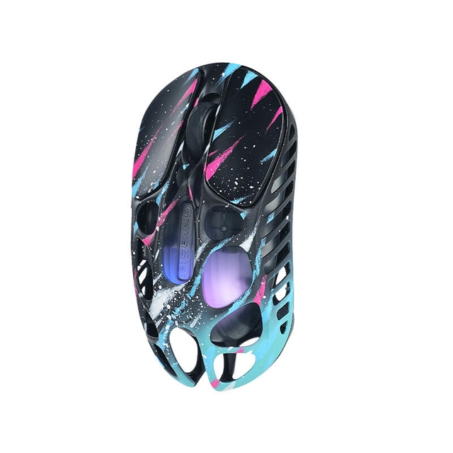 GravaStar Gaming Mouse Special Edition Mercury X Pro Wireless 8K Dongle Neon Graffiti