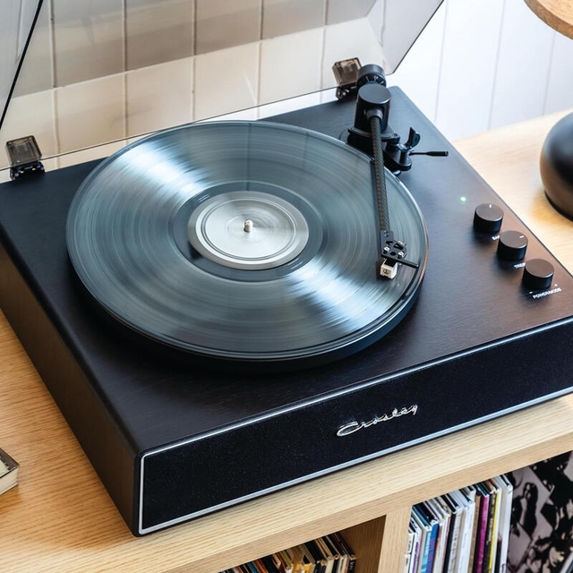 Crosley Stave Record Player Black