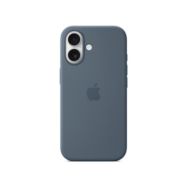 Apple iPhone 17 Silicone Case with MagSafe MGEW4ZM/A Anchor Blue