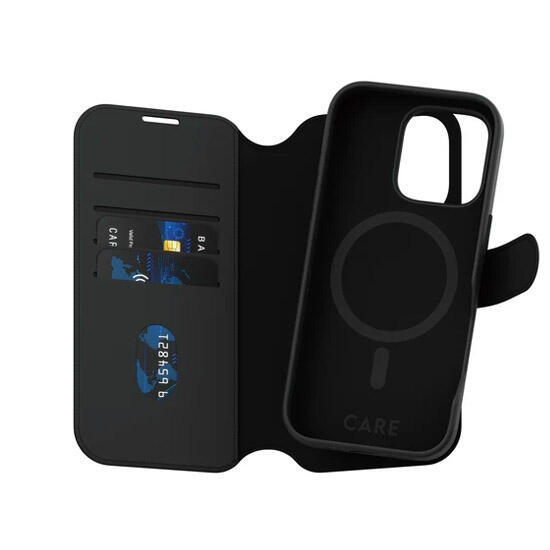 CARE by PanzerGlass Feature Case Tango Two-in-One Wallet MagSafe iPhone 16 Pro 1330