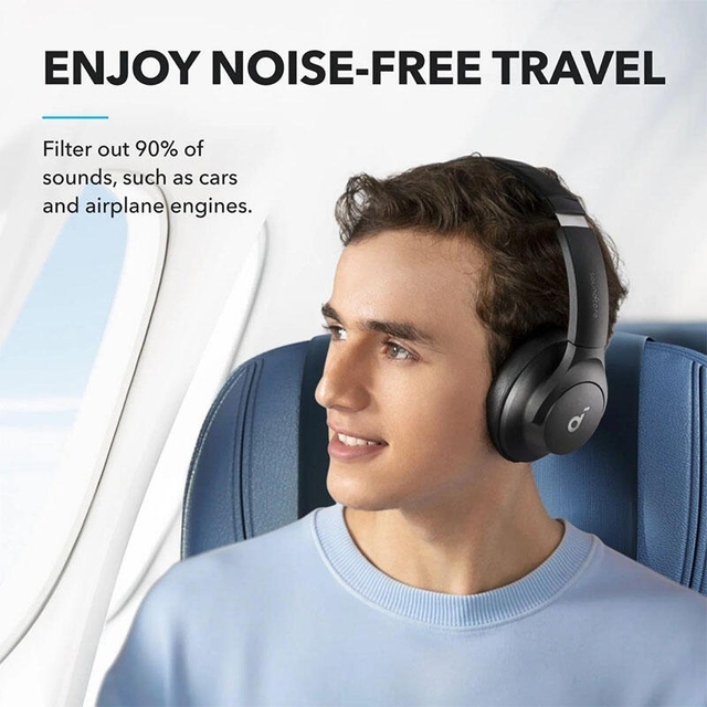 Anker Soundcore Wireless Headphones Q21i NC A3004 Black