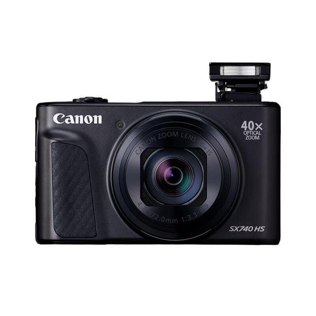 Canon PowerShot SX740 HS Digital Camera 2955C051AC Black
