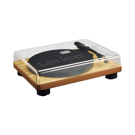 Lenco LS-50 Turntable with built-in speakers Wood