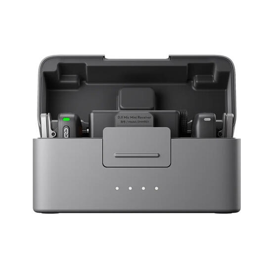 DJI MIC MINI 2 TX + 1 RX + CHARGING CASE Grey