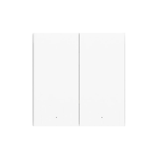 Aqara Smart Wall Switch H1 EU No Neutral Double Rocker White