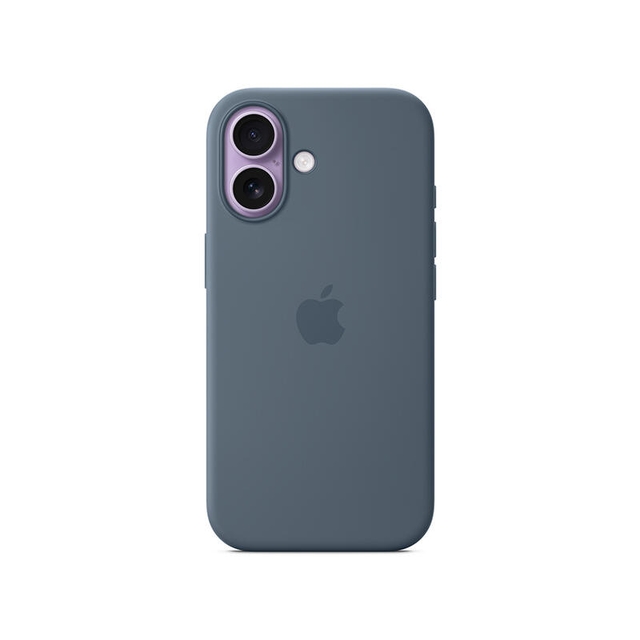 Apple iPhone 17 Silicone Case with MagSafe MGEW4ZM/A Anchor Blue