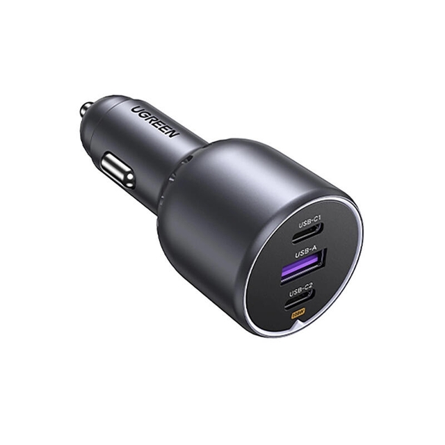 Ugreen 130W Dual USB-C Car Charger 35025 Grey